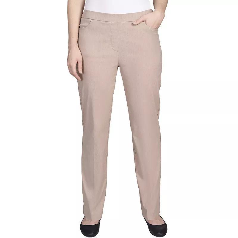 Womens Alfred Dunner Classics Allure Proportioned Pants Product Image