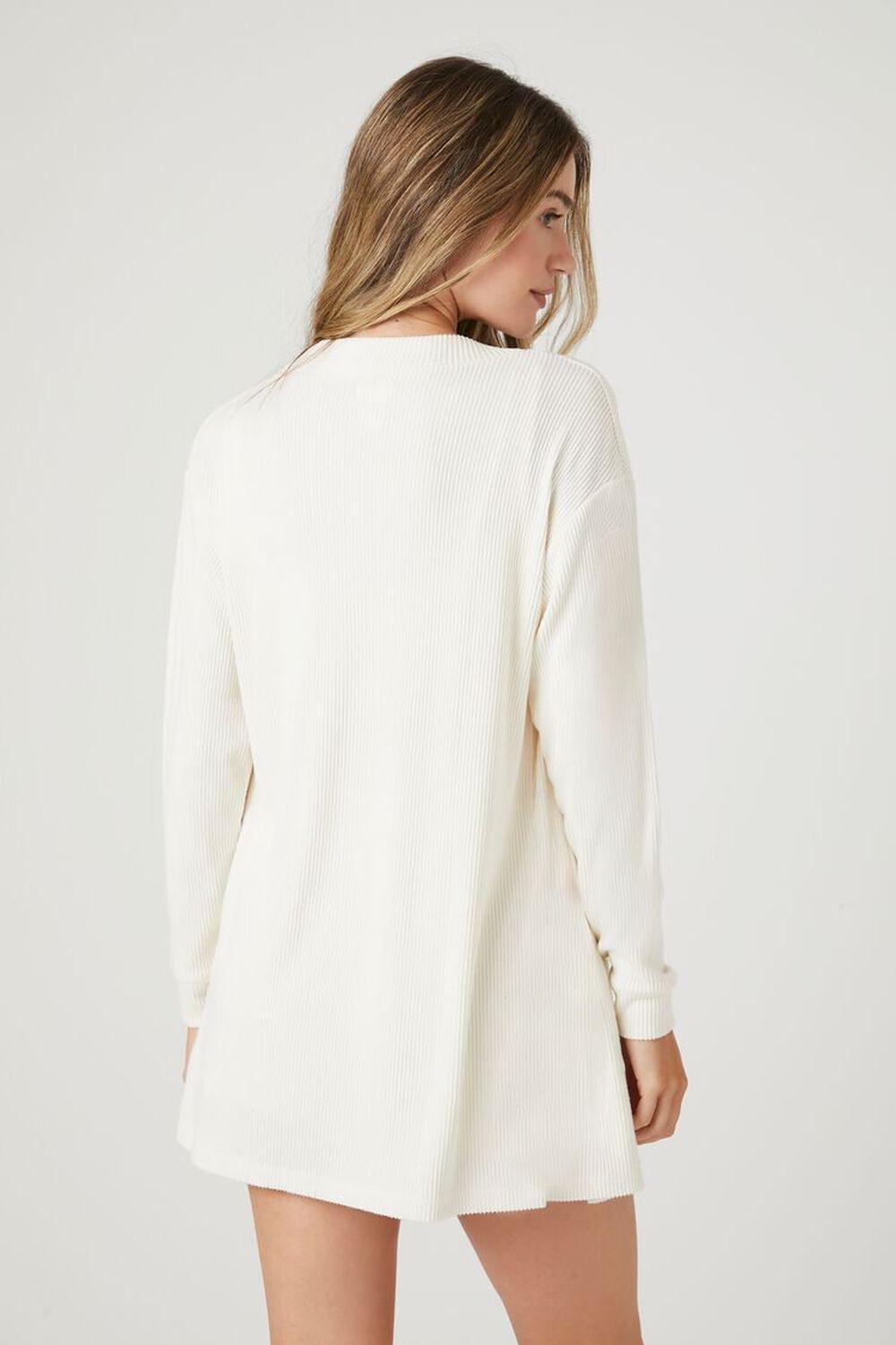 Open-Front Pajama Top | Forever 21 Product Image