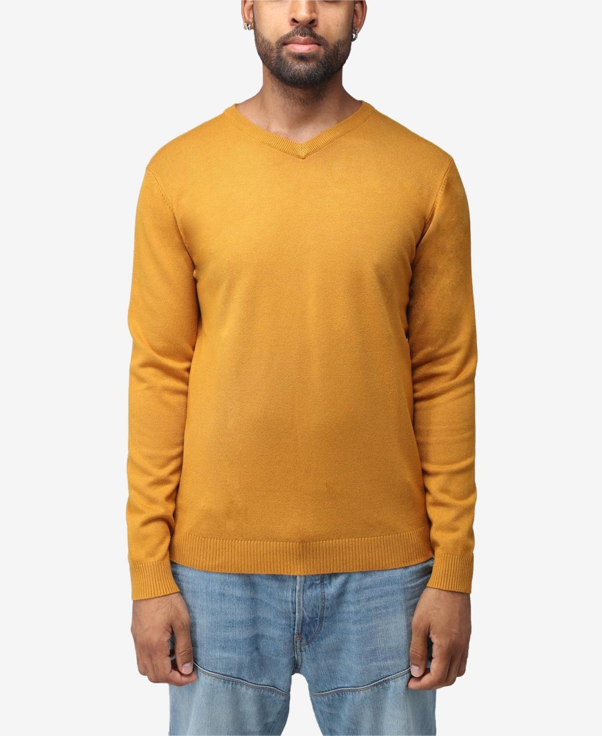 Mens Xray Fitted V-Neck Sweater Product Image