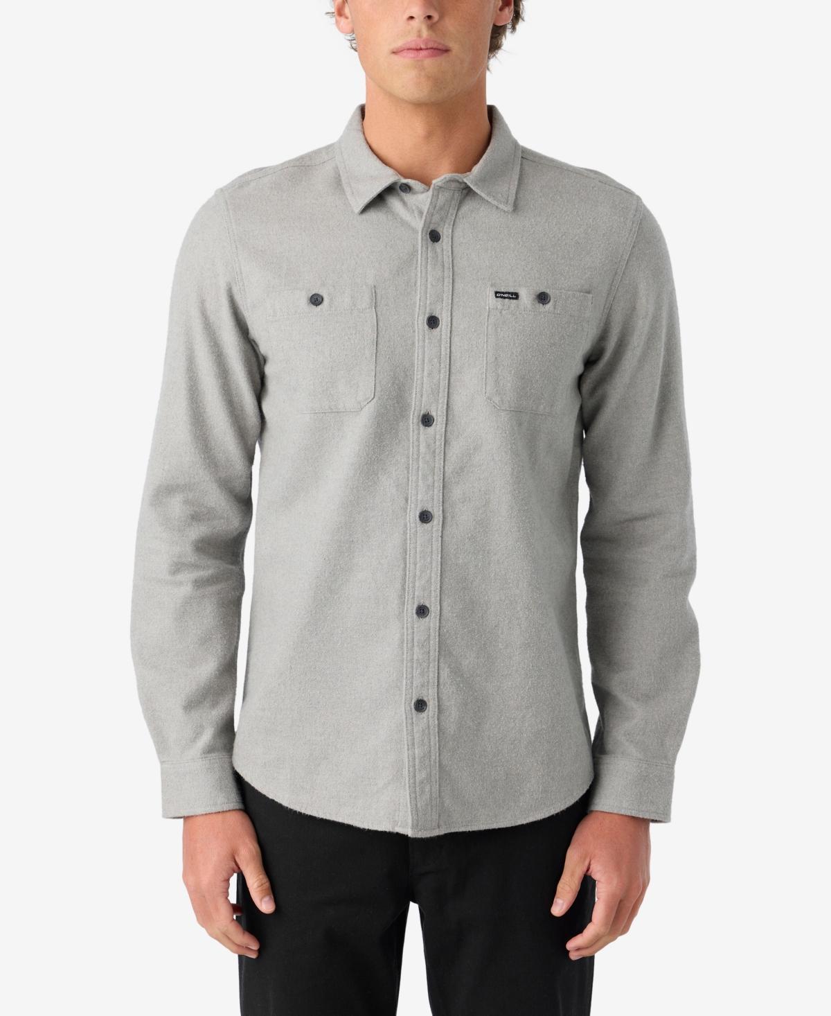 ONeill Mens Breakwater Solid Flannel Shirt Product Image