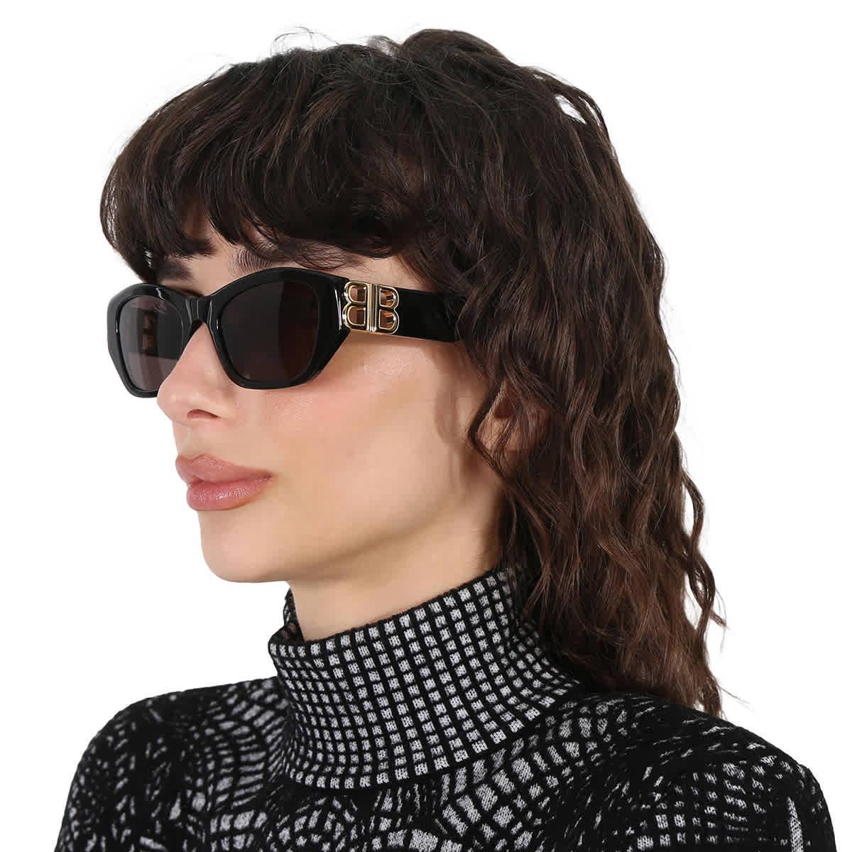 Balenciaga Womens BB0310SK Dynasty 53mm Rectangle Sunglasses Product Image