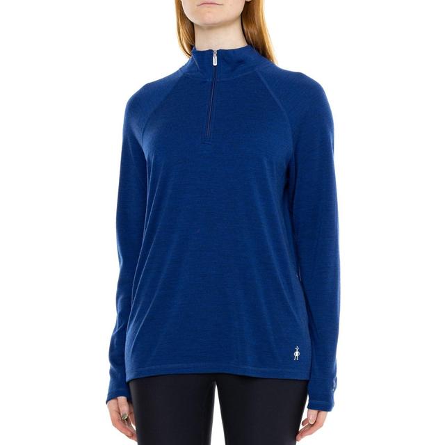 SmartWool Classic Thermal Base Layer Top - Merino Wool, Zip Neck, Long Sleeve Product Image