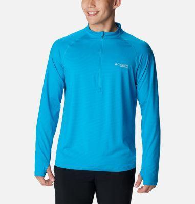 Columbia Mens Endless Trail Half Zip Mesh Long Sleeve Shirt- Product Image