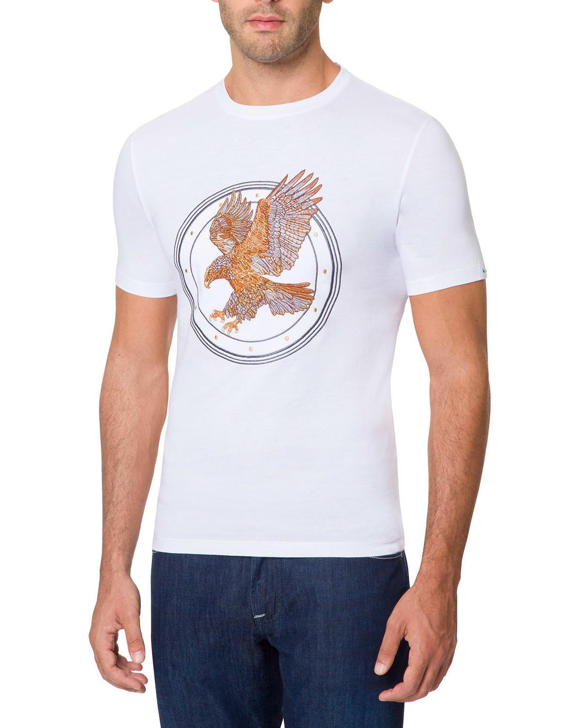 Mens Signature Eagle Graphic T-Shirt Product Image