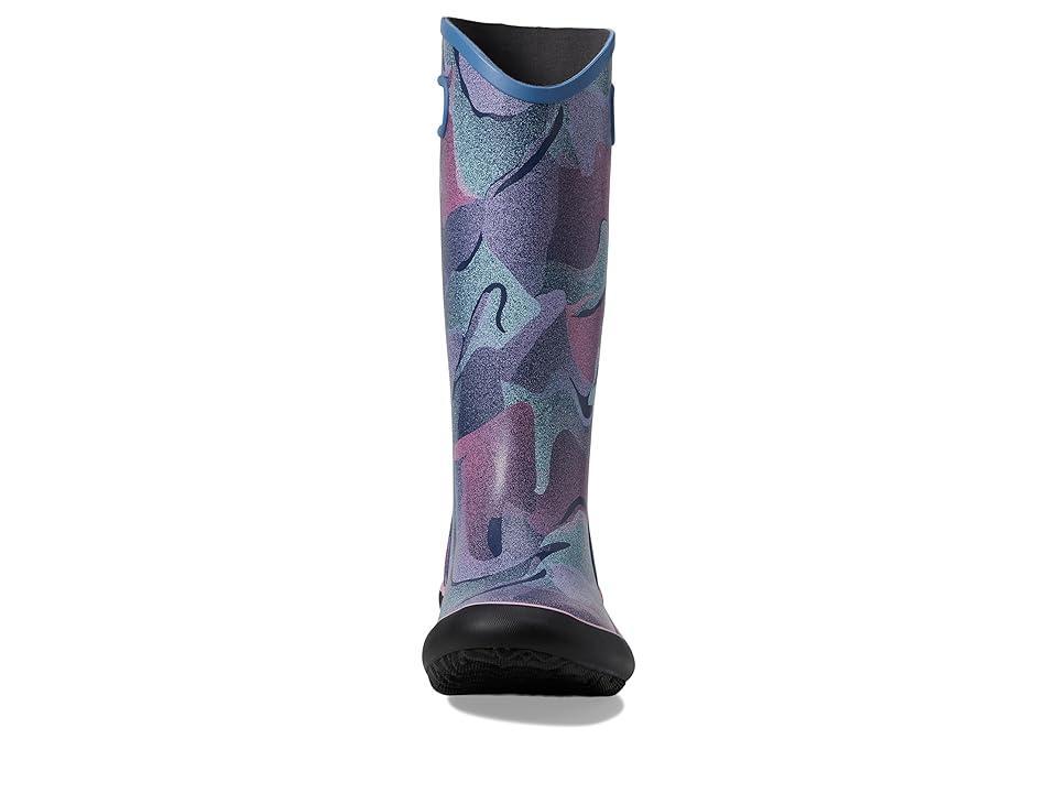 Bogs Rainboot - Abstract Shapes (Sky Multi) Women's Boots Product Image