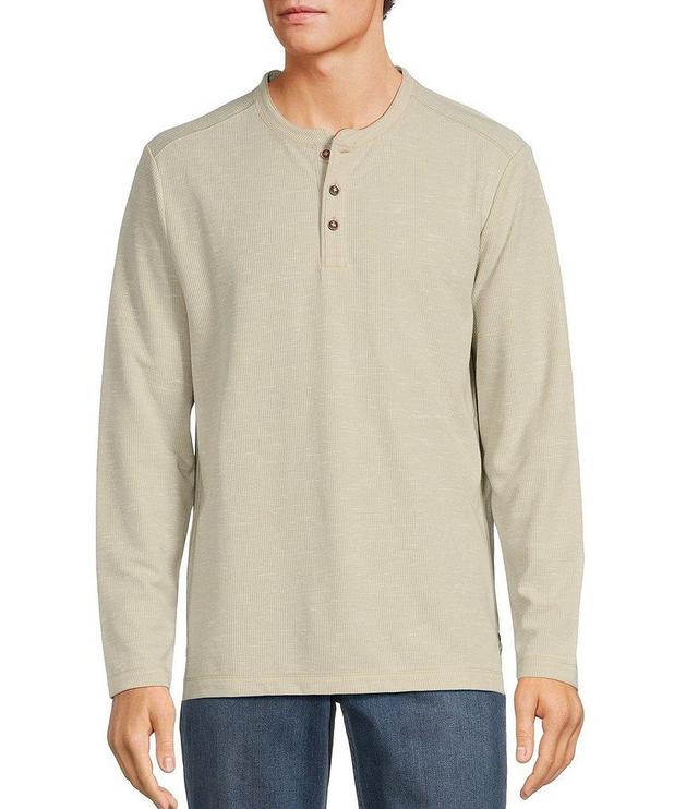 Tommy Bahama Big & Tall Morro Beach Long Sleeve Henley T-Shirt Product Image