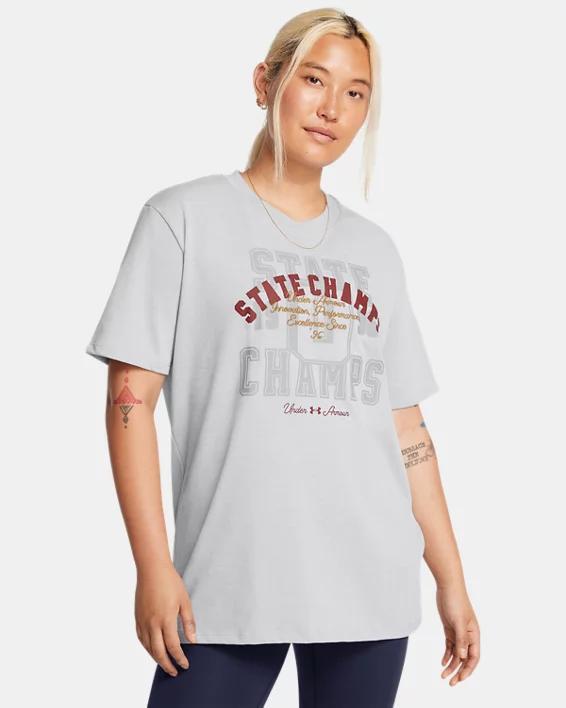 Women's UA Heavyweight BF Oversized Champs Short Sleeve Product Image