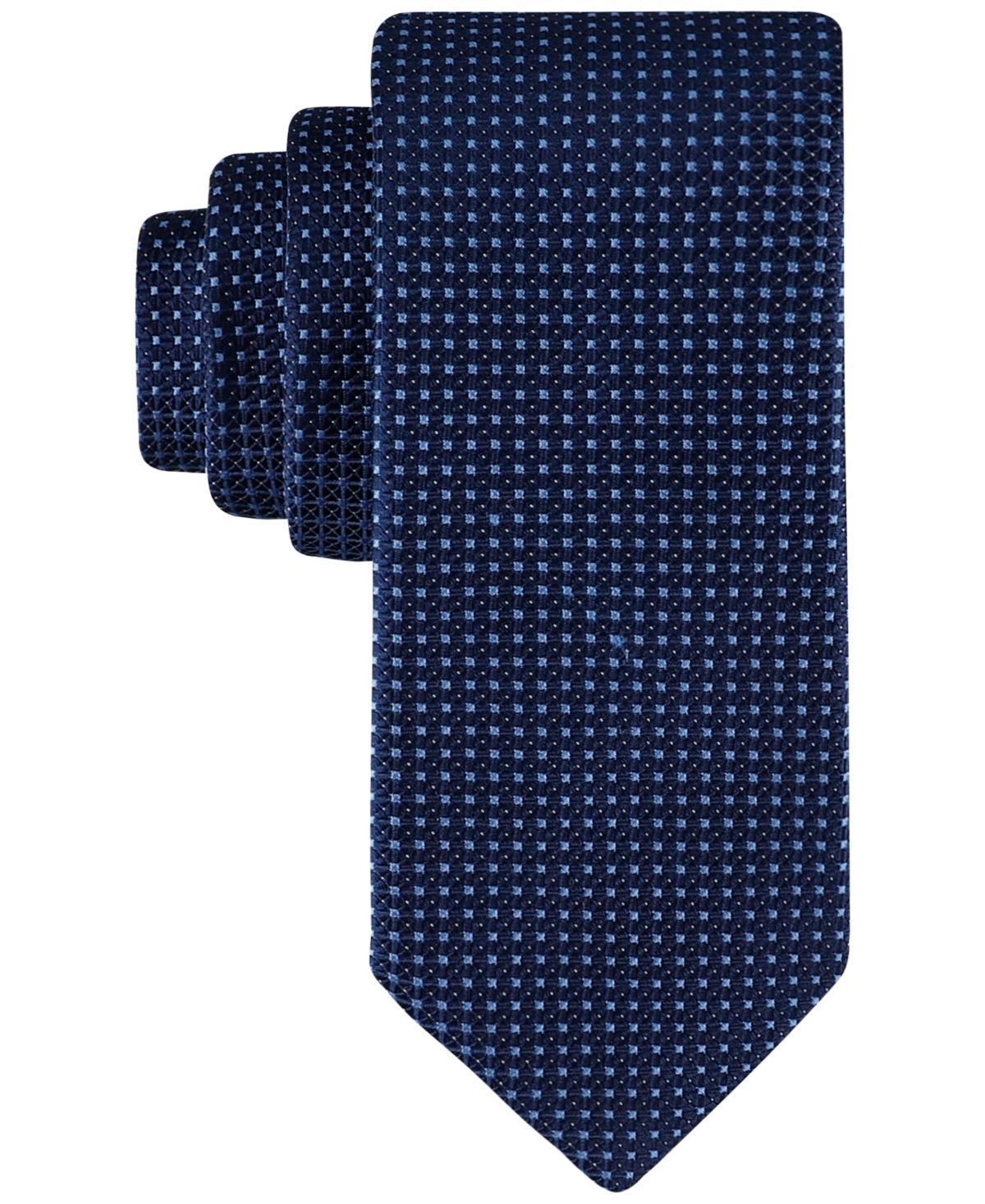 Calvin Klein Mens Sabrina Micro-Grid Tie Product Image