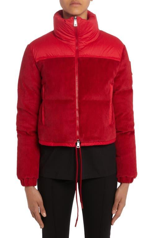 Moncler Waitaki Mixed Media Down Puffer Jacket Product Image