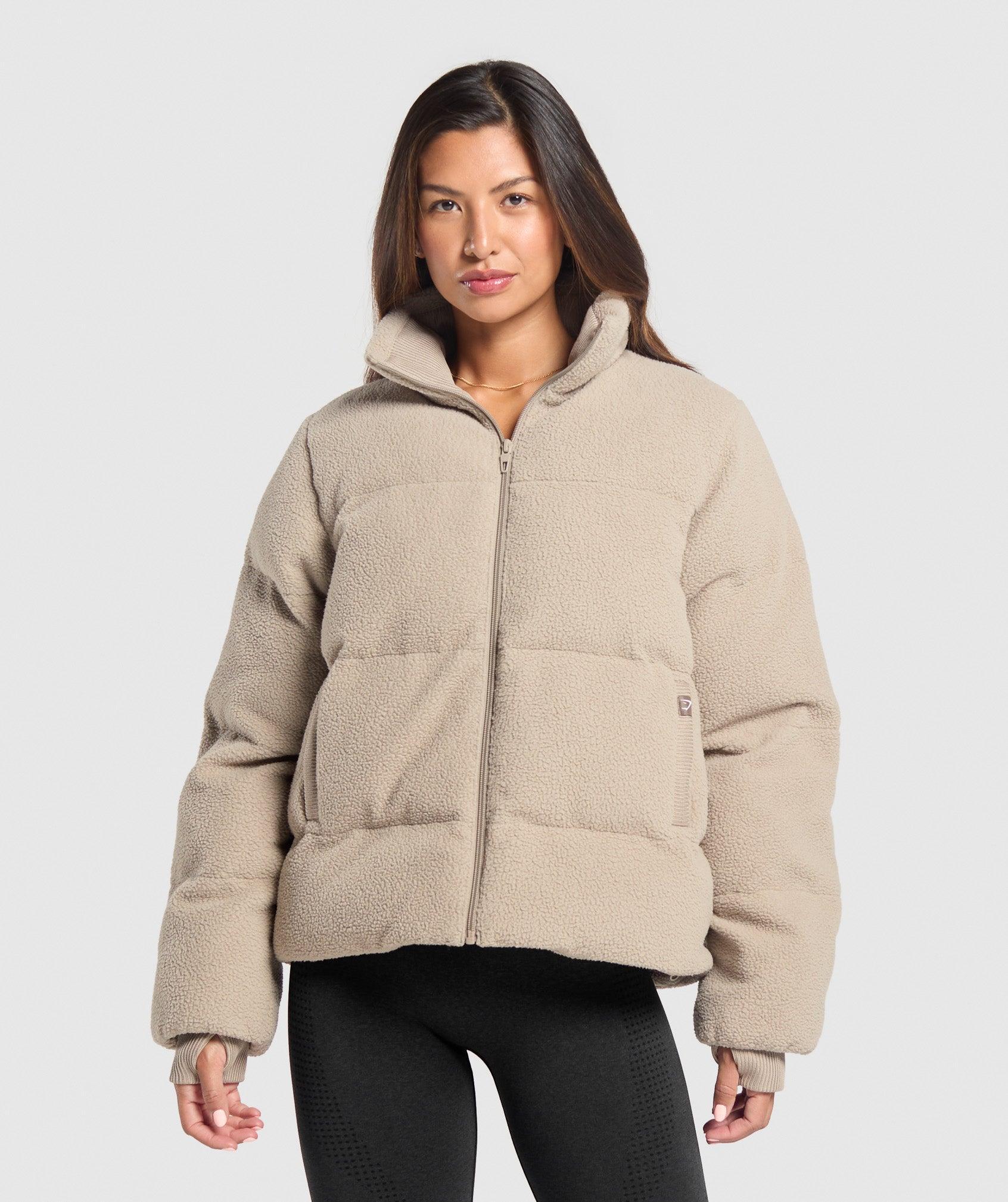 Sherpa Puffer Jacket Product Image