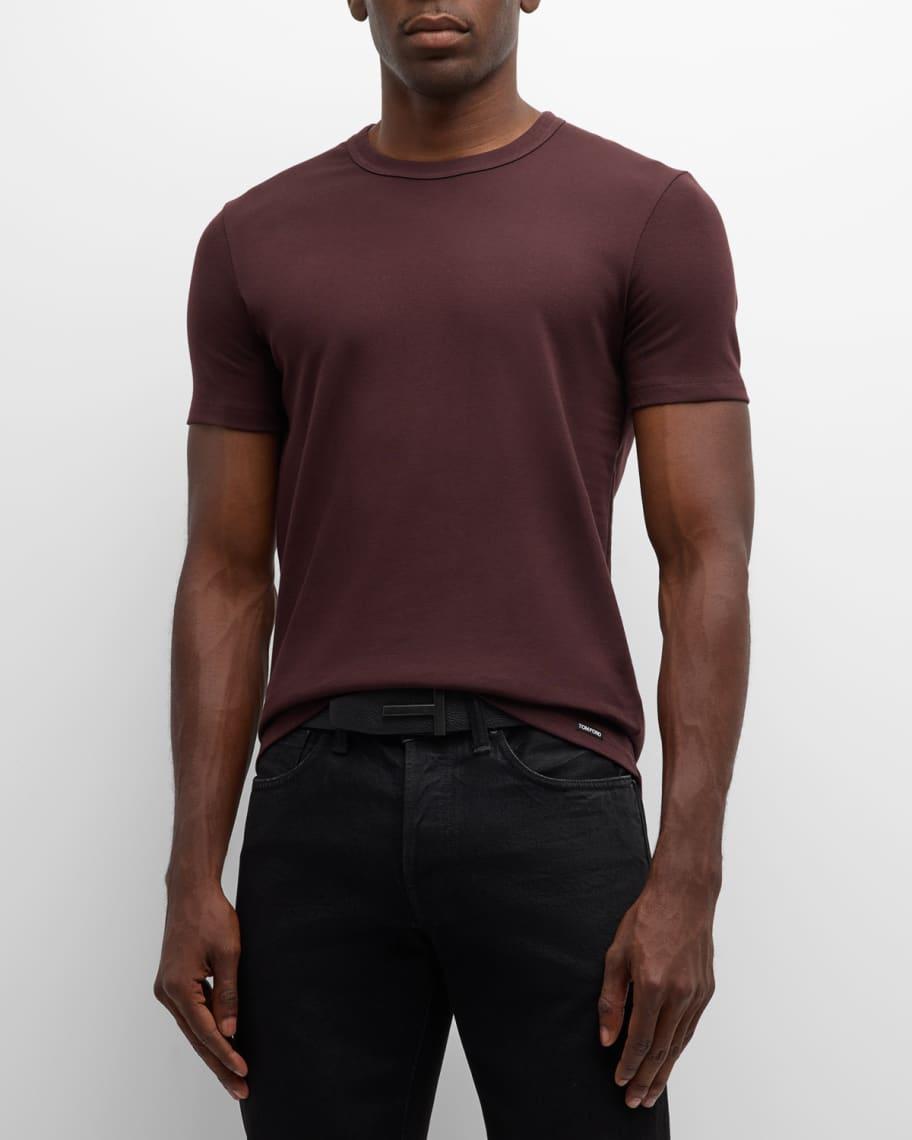 Mens Solid Stretch Jersey T-Shirt Product Image