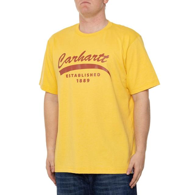 Carhartt 105714 Relaxed Fit Heavyweight Script Graphic T-Shirt - Short Sleeve Product Image