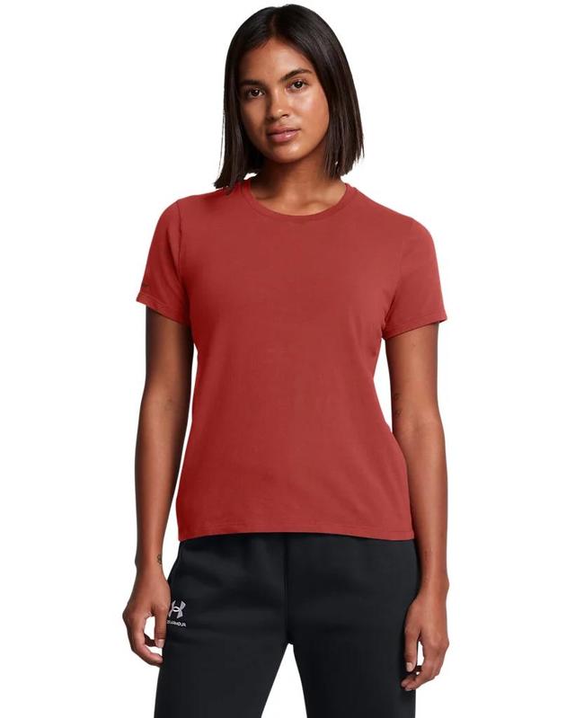 Women's UA Icon Charged Cotton® Short Sleeve Product Image