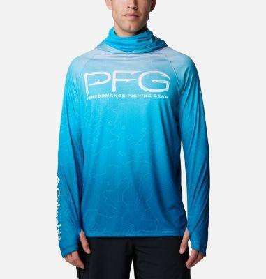 Columbia Mens PFG Super Terminal Tackle Vent Hoodie- Product Image