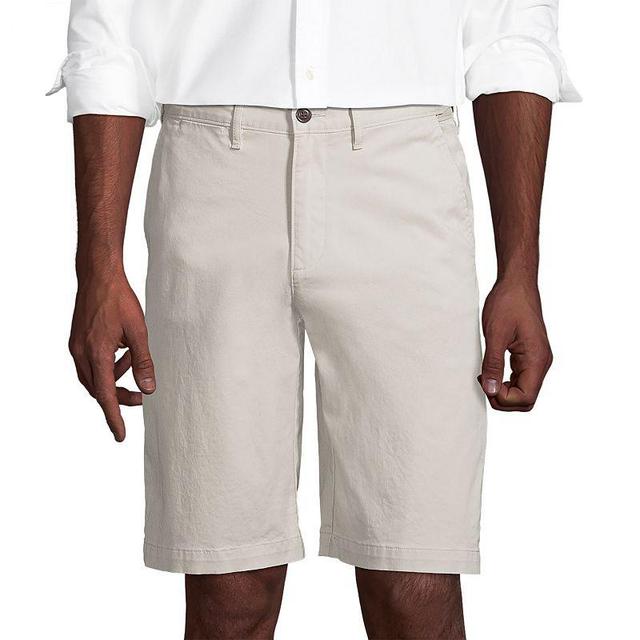 Lands End Big & Tall 11 Inch Comfort Waist Comfort First Knockabout Chino Shorts Product Image