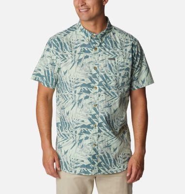 Columbia Mens Rapid Rivers Printed Short Sleeve Shirt Product Image