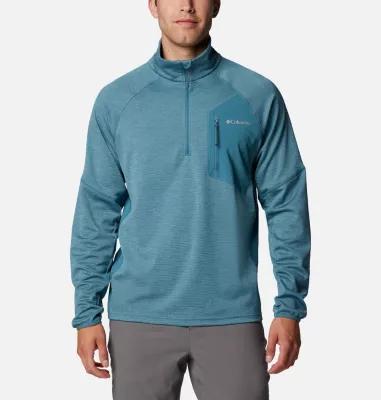 Columbia Mens Stout Canyon Half Zip Pullover- Product Image