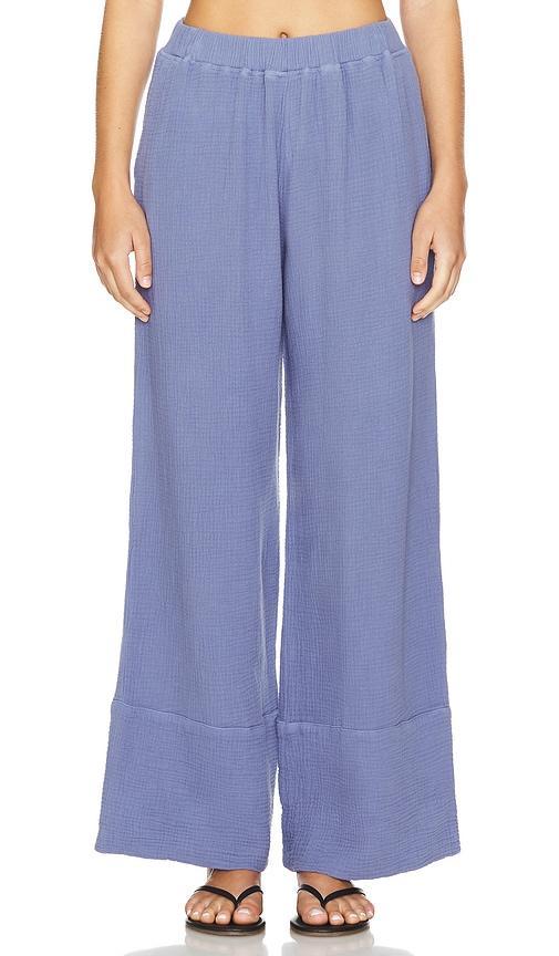 Gauze Wide Leg Pant Product Image