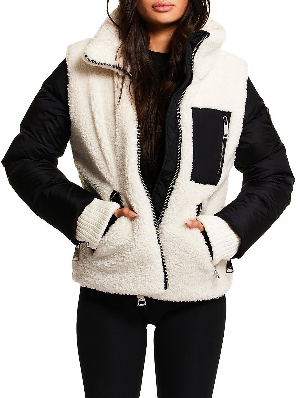 Womens Wylie Sherpa Puffer Jacket Product Image