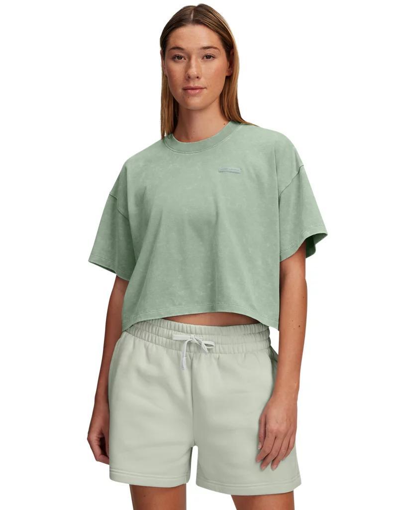 Women's UA Heavyweight Wash Short Sleeve product image