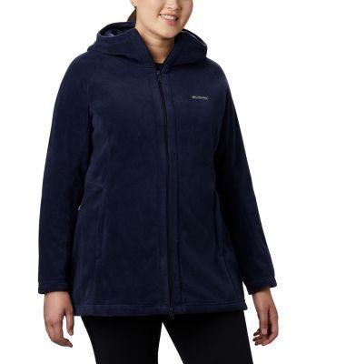 Columbia Women s Benton Springs II Long Fleece Hoodie - Plus Size- Product Image