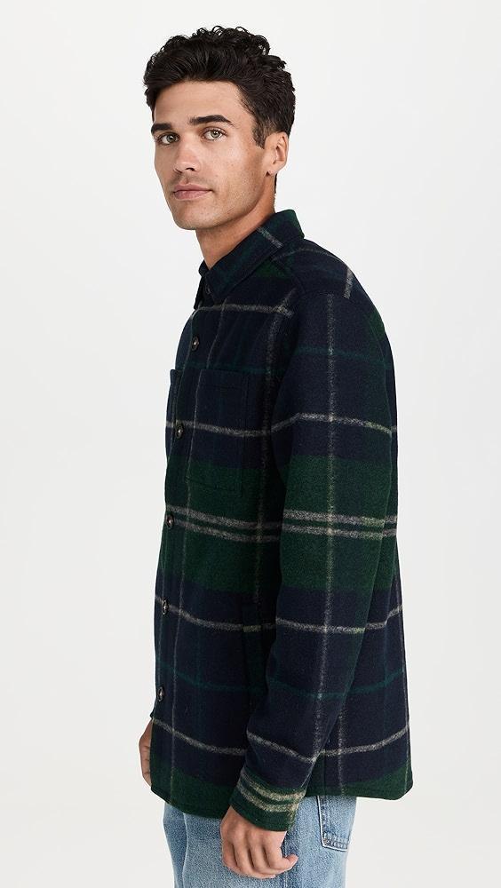 Barbour Barbour Chapter Tailored Check Overshirt | Shopbop Product Image