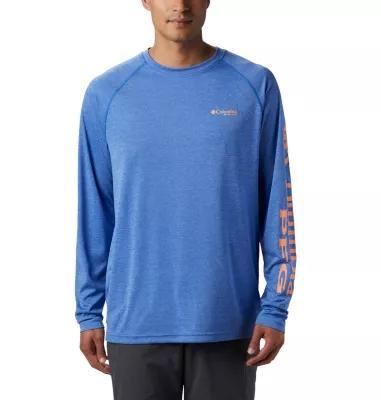 Columbia Men's PFG Terminal Tackle Heather Long Sleeve Shirt- Product Image