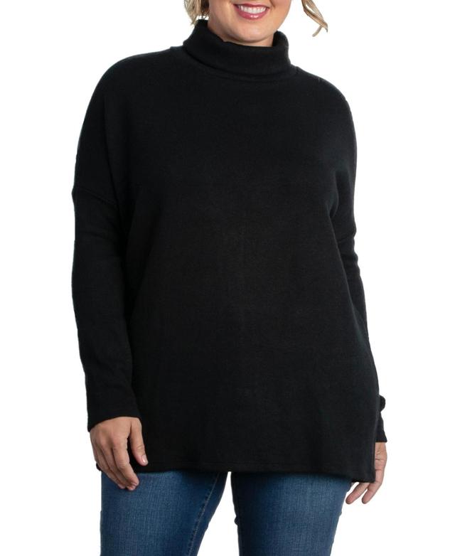 Kiyonna Paris Turtleneck Tunic Sweater Product Image