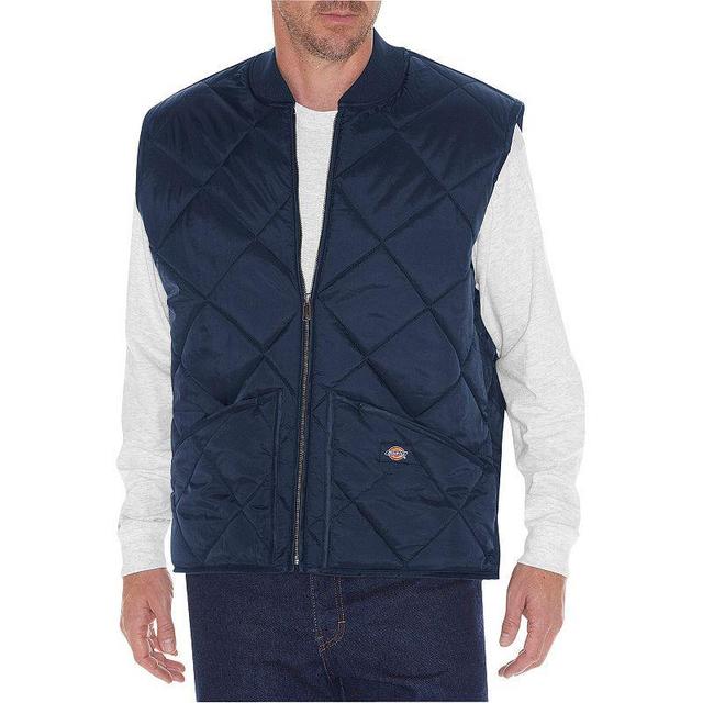 Dickies Diamond Quilted Nylon Vest for Men Product Image