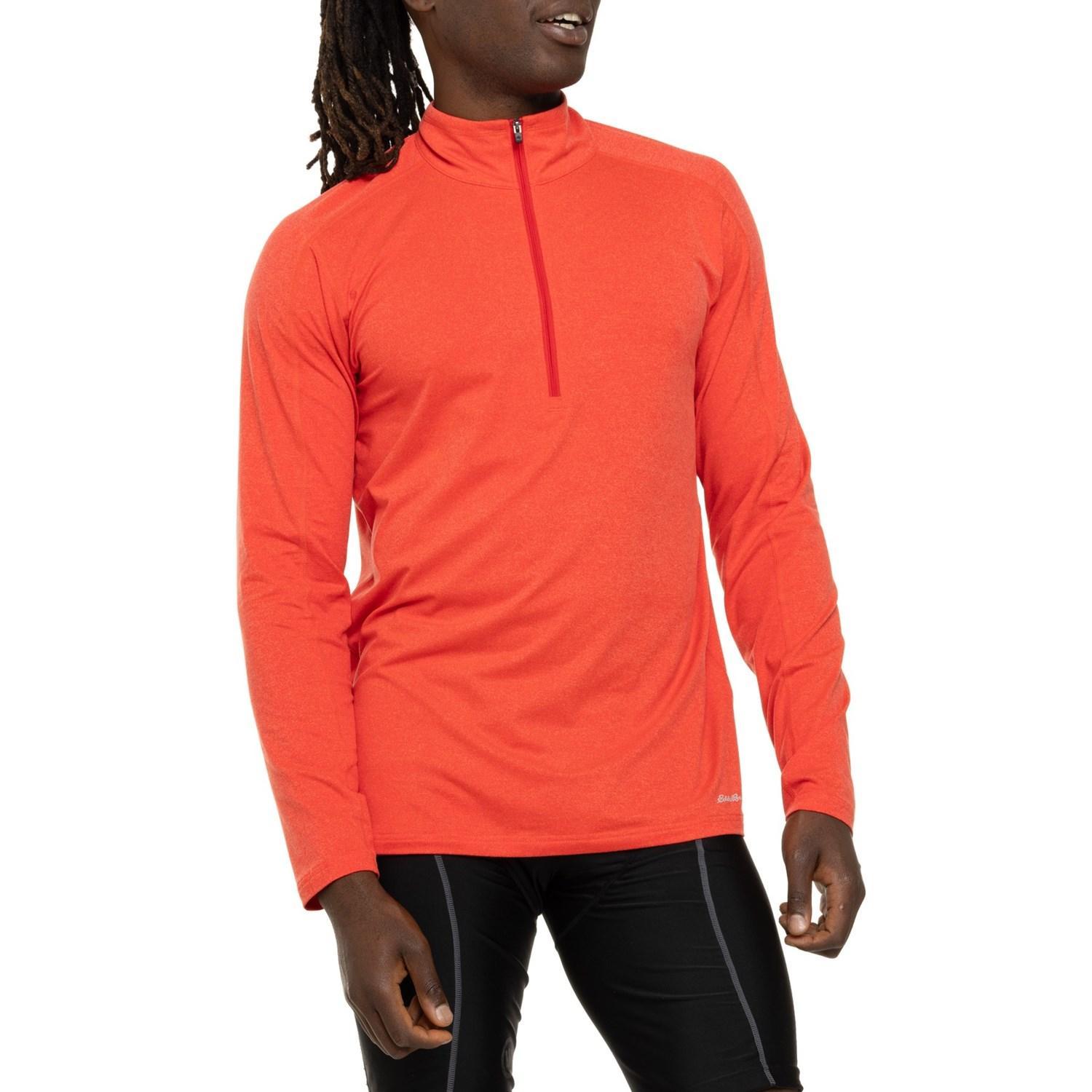 Eddie Bauer Mountain Trek T-Shirt - Zip Neck, Long Sleeve Product Image