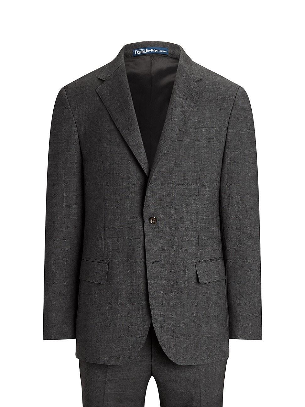 Mens Wool Mini Glenplaid Suit Product Image