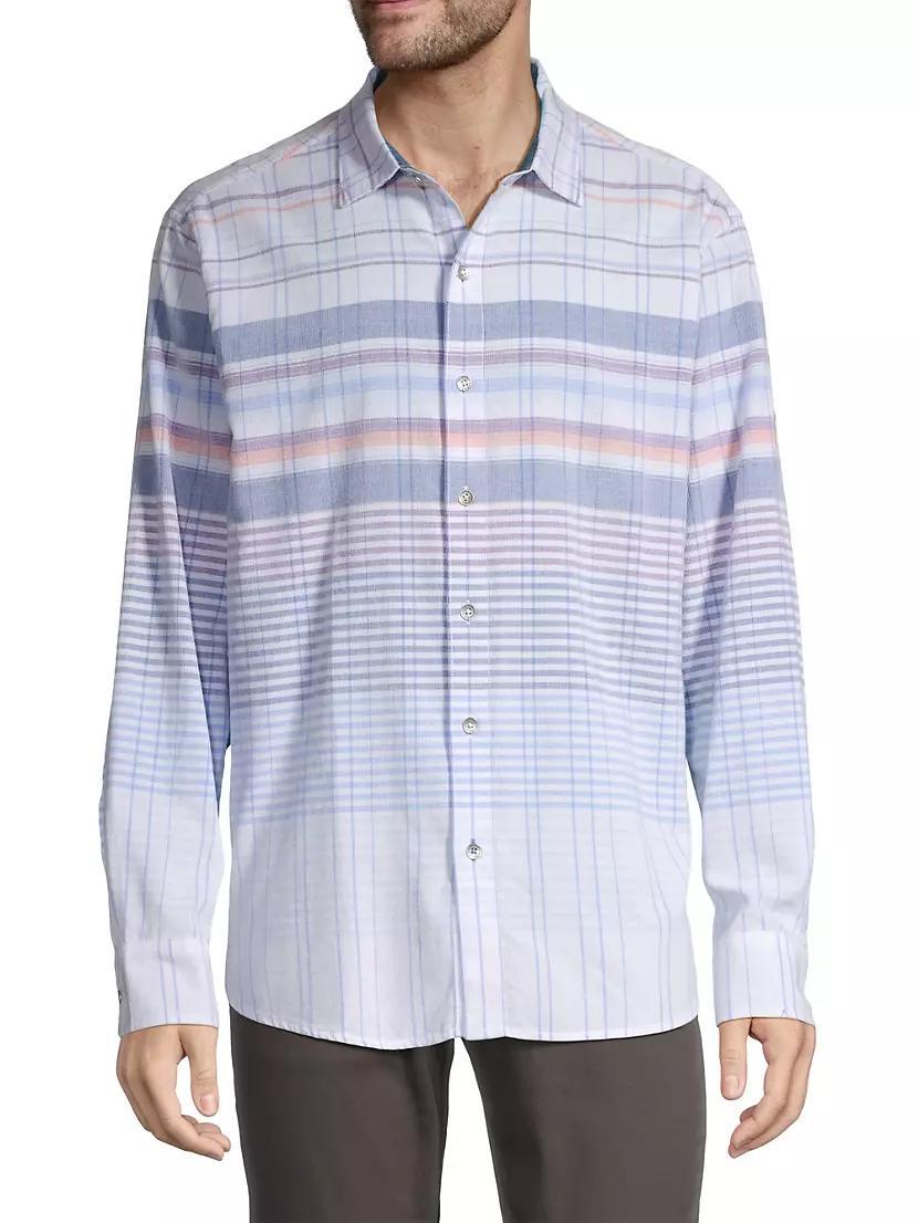 Coastline Striped Corduroy Shirt Product Image