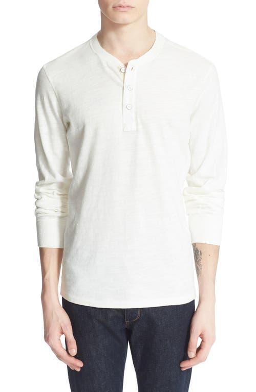 rag & bone Classic Slim Fit Henley Product Image