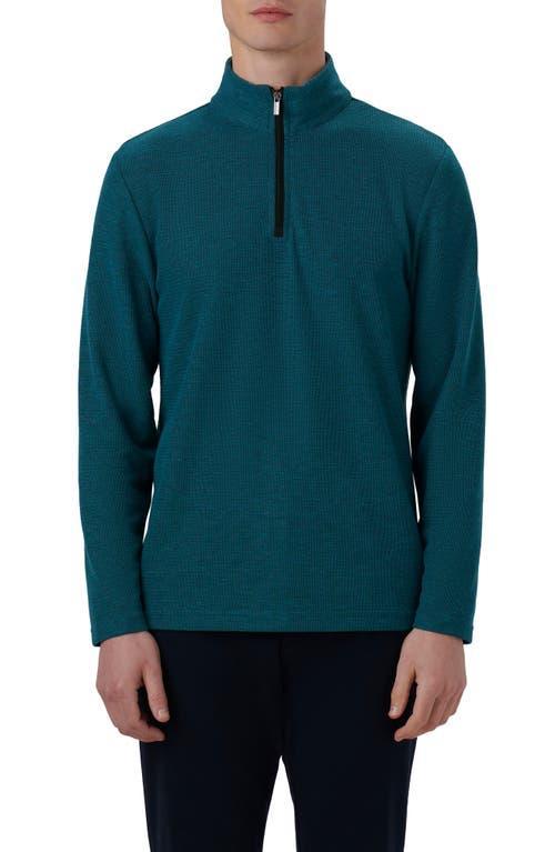 Mens Quarter-Zip Sweater with Back Pocket Product Image