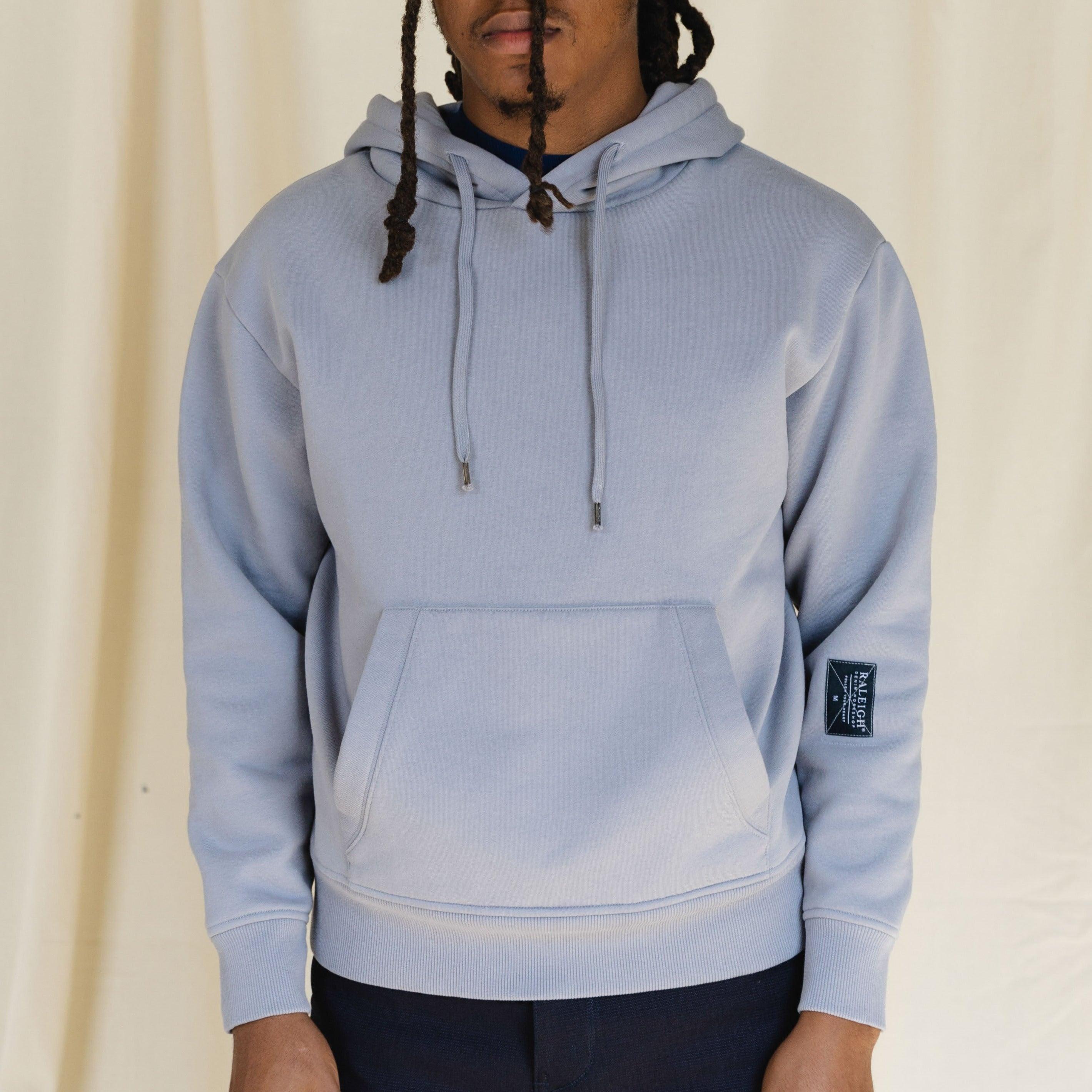 Solid Hooded Sweatshirt Male Product Image