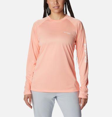 Columbia Womens PFG Tidal Tee Heather Long Sleeve Shirt- product image