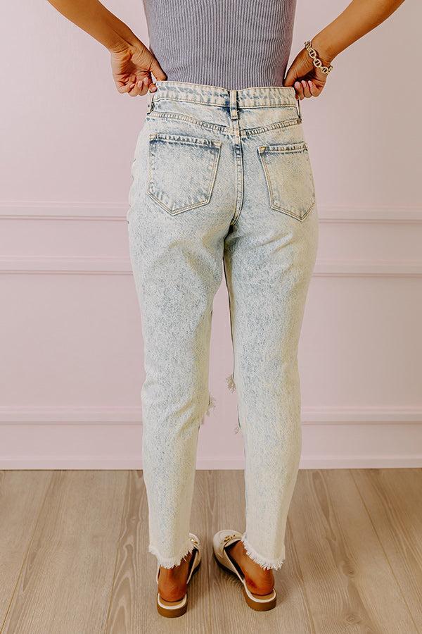 KanCan The Declan High Waist Mom Jean In Light Acid Wash Product Image