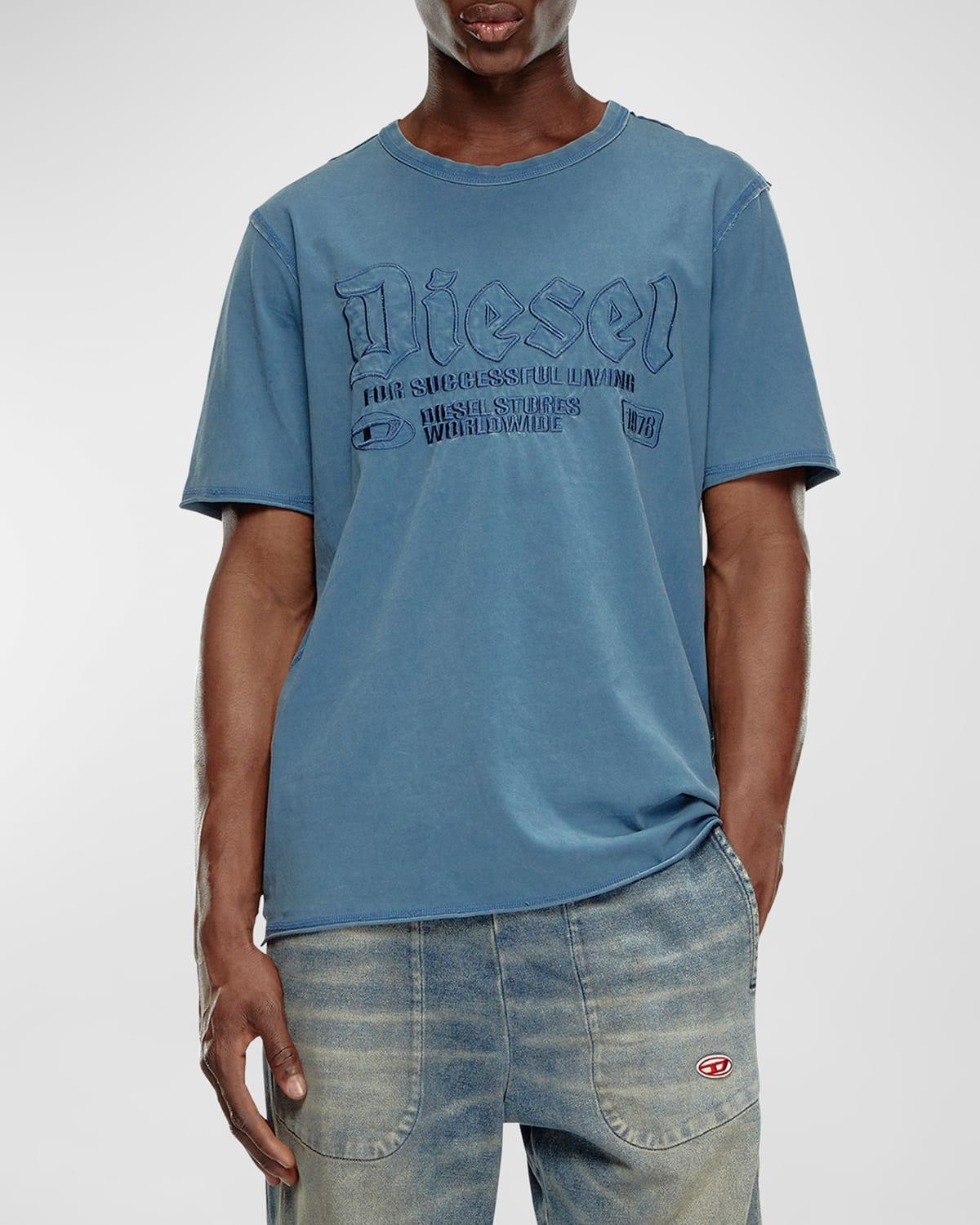 Mens T-Rawjust Embroidered Tee Product Image