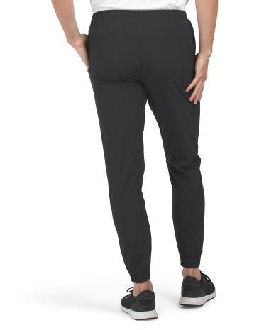 Woven Stretch Joggers for Men | Polyester/Spandex Product Image