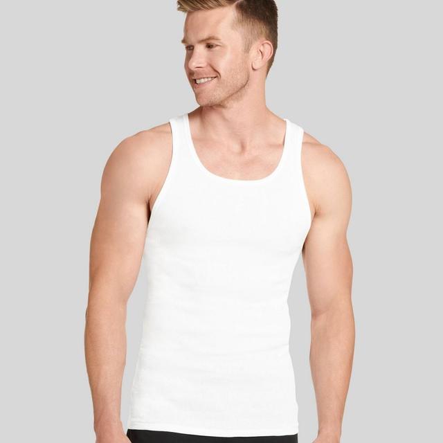 Jockey Generation Mens Stay New Cotton Tank 3pk - White XXL Product Image