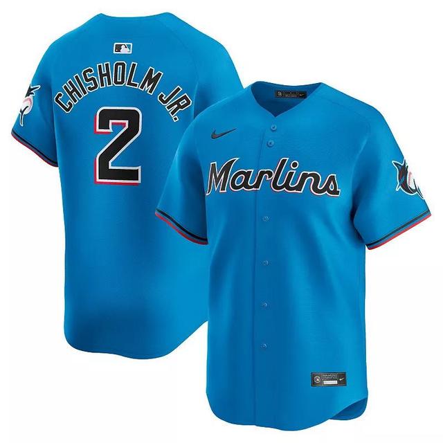 Jazz Chisholm Jr. Miami Marlins Nike Mens Dri-FIT ADV MLB Limited Jersey Product Image