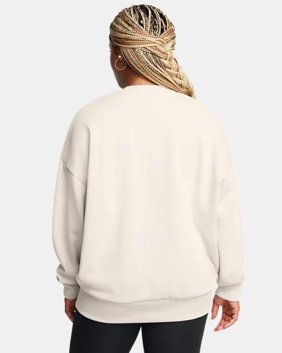 Women's UA Icon Heavyweight Terry Oversized Crew Product Image