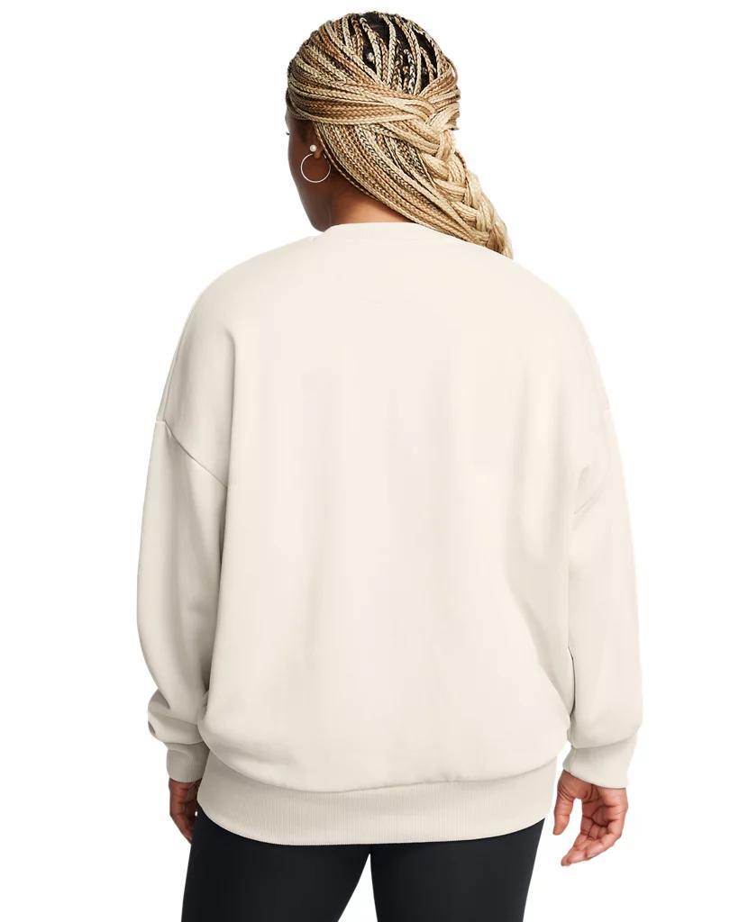 Women's UA Icon Heavyweight Terry Oversized Crew Product Image