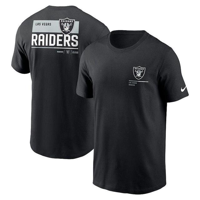 Mens Nike Black Las Vegas Raiders Team Incline T-Shirt Product Image