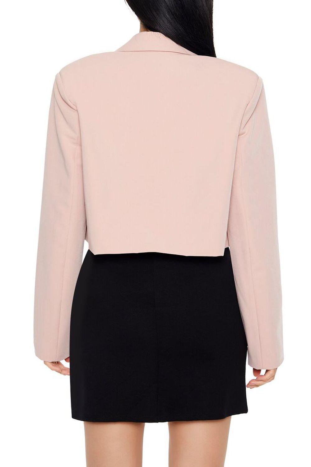 Cropped Peak Lapel Blazer | Forever 21 Product Image