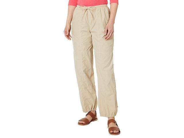 NIC+ZOE 28 Poplin Parachute Ankle Pants (Brown Rice) Women's Casual Pants Product Image