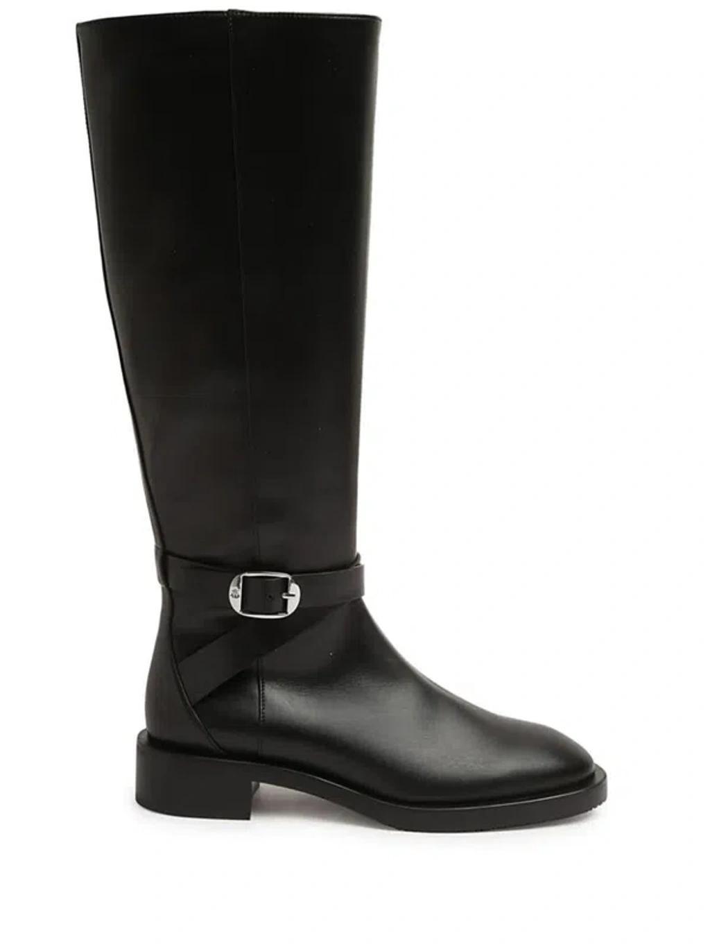 STUART WEITZMAN Bella Zipped Boots In Black Product Image