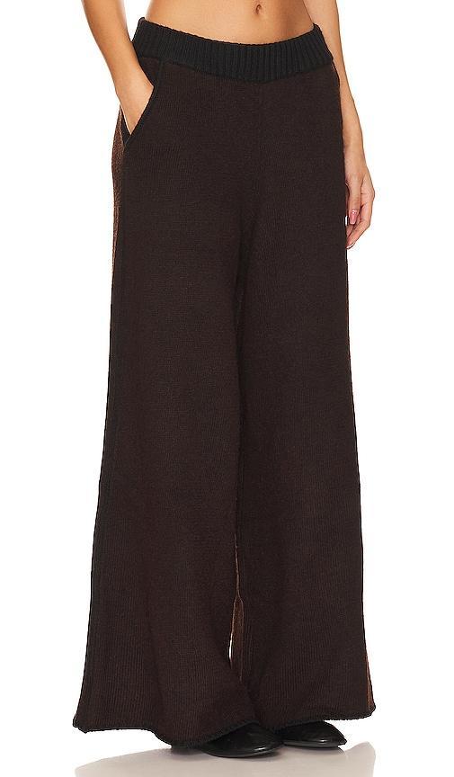 WeWoreWhat Piped Wide Leg Pull On Knit Pant Size XS. Product Image