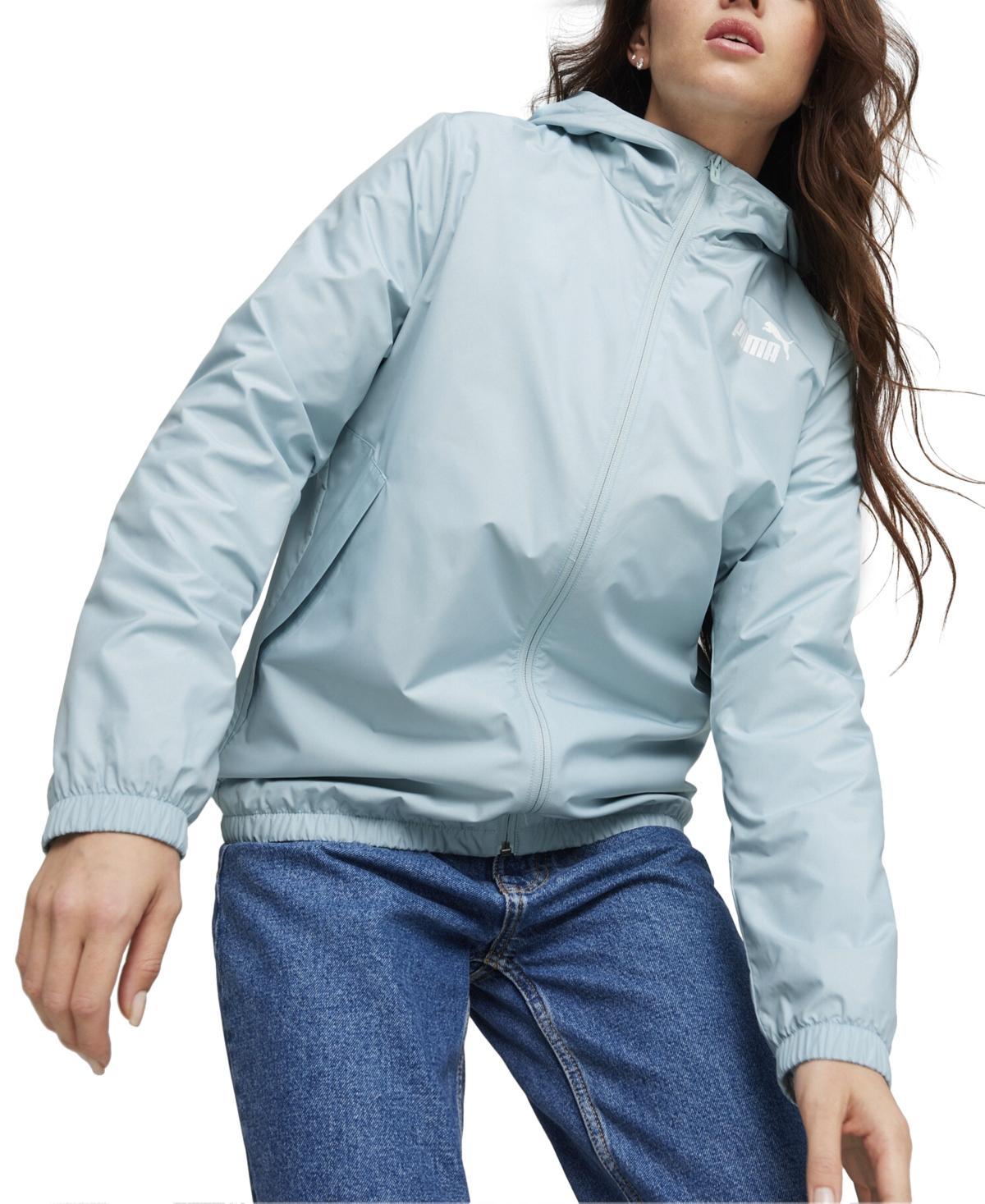 Puma Womens Essentials Hooded Windbreaker Jacket Product Image