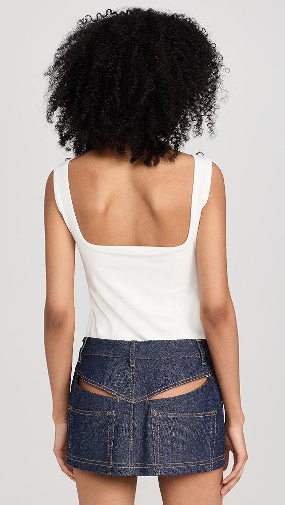 AREA Area Name Plate Tank Top | Shopbop Product Image